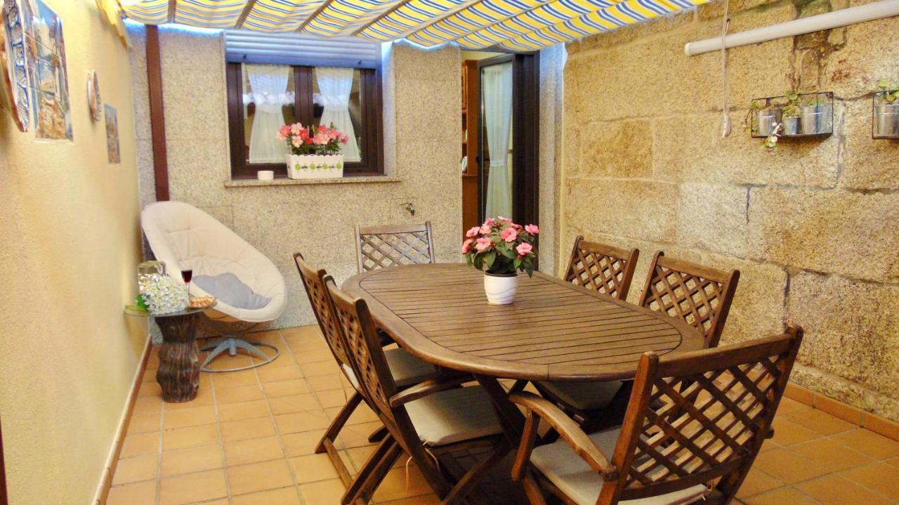 Casa Centro O Grove Con Terraza Y Asador Villa Buitenkant foto