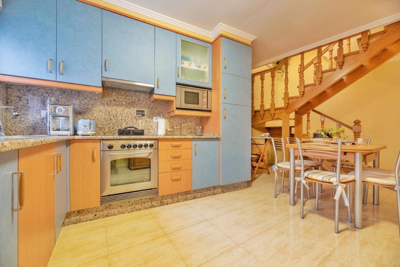 Casa Centro O Grove Con Terraza Y Asador Villa Buitenkant foto